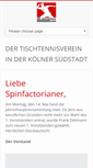 Mobile Screenshot of djk-spinfactory-koeln.de